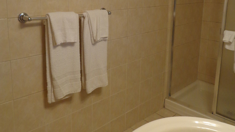 Renovated Bathrooms at Edgewood Motel in NY